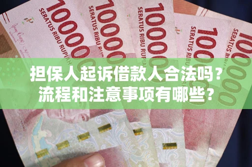 北京担保人起诉借款人合法吗？流程和注意事项有哪些？