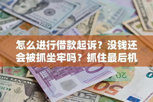 北京怎么进行借款起诉？没钱还会被抓坐牢吗？抓住最后机会！