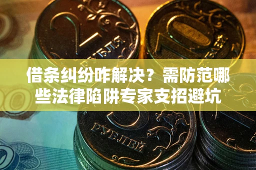 北京借条纠纷咋解决？需防范哪些法律陷阱专家支招避坑