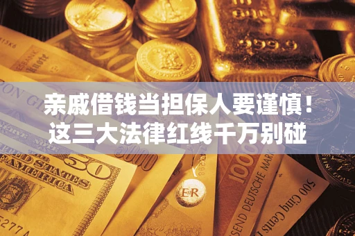 北京亲戚借钱当担保人要谨慎！这三大法律红线千万别碰